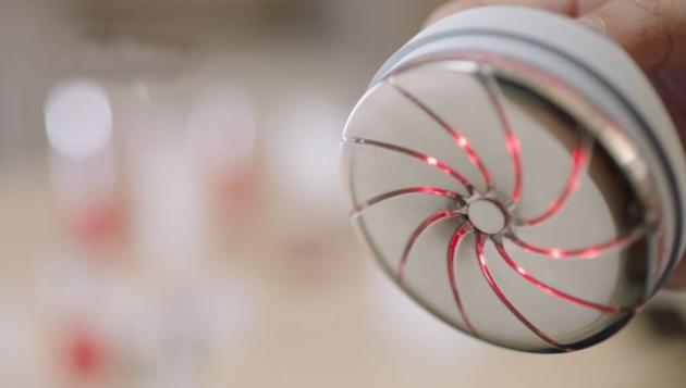 Multifuction Ultrasound Vibration Photon Beauty Device