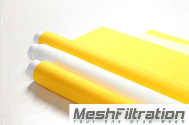 White Yellow Polyester Silk Screen Printing