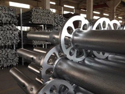 Ringlock system scaffolding