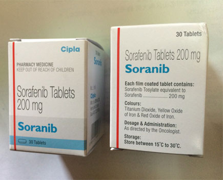 Soranib 200mg Tablets