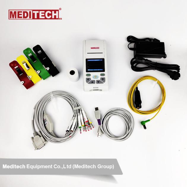 Handheld 12 Lead Electrocardiograph Meditech EKG101t