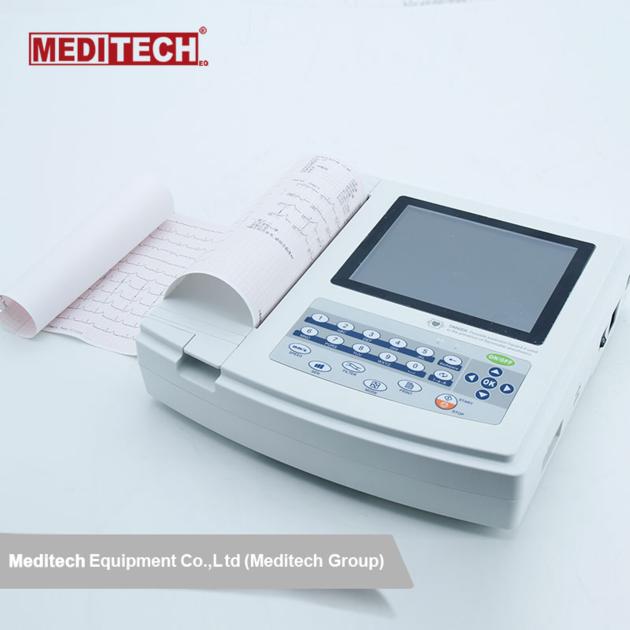 Meditech 1212t EKG 12 Channel with Monitor and Transfer Data