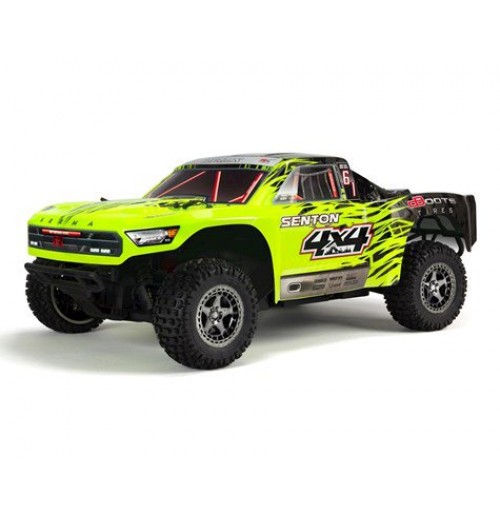 Arrma Senton 4X4 3S BLX 1/10 RTR Brushless Short Course Truck (Green/Black) - Medanelectronic