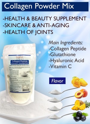 Collagen Powder Premix with vitamins & flavours. Made in Japan.