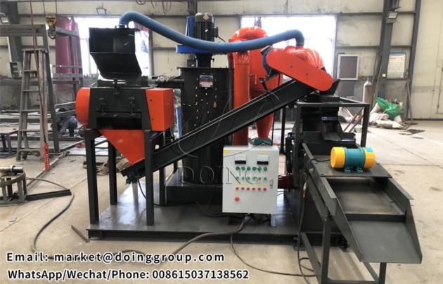 High separating rate copper wire recycling machine