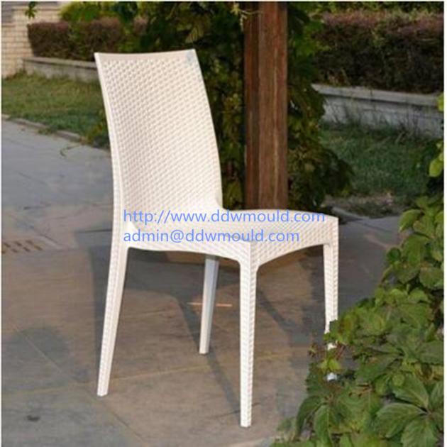 DDW Plastic Rattan Injection Chair Mold