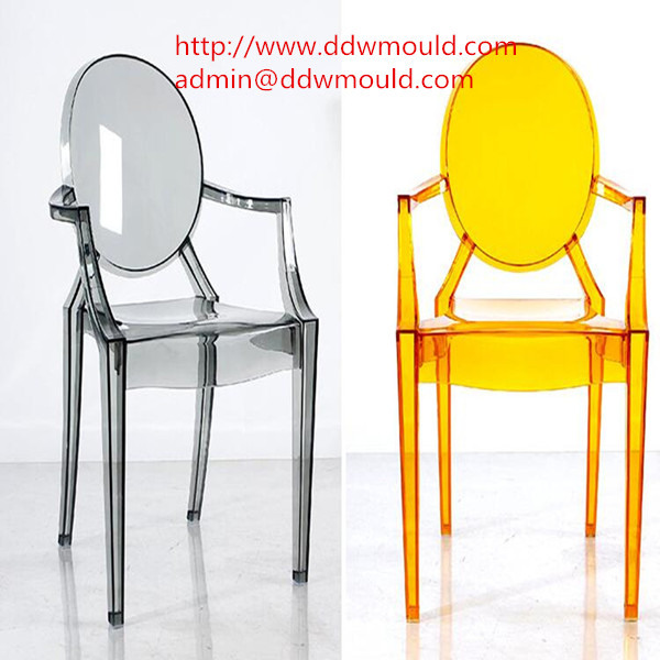 DDW Plastic Transparent Chair Mold Plastic Clear Chair Mold Acylic Chair Mold