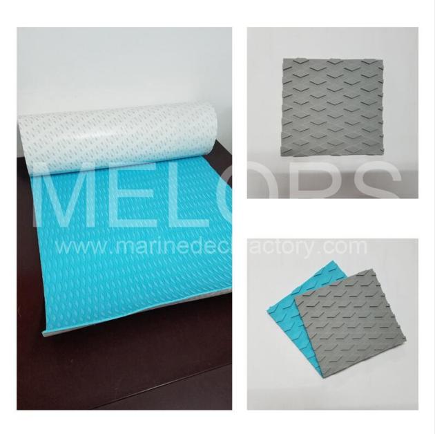 Melors Non Slip Step Pads EVA Skimboard Grips Waterproof Foam Pad
