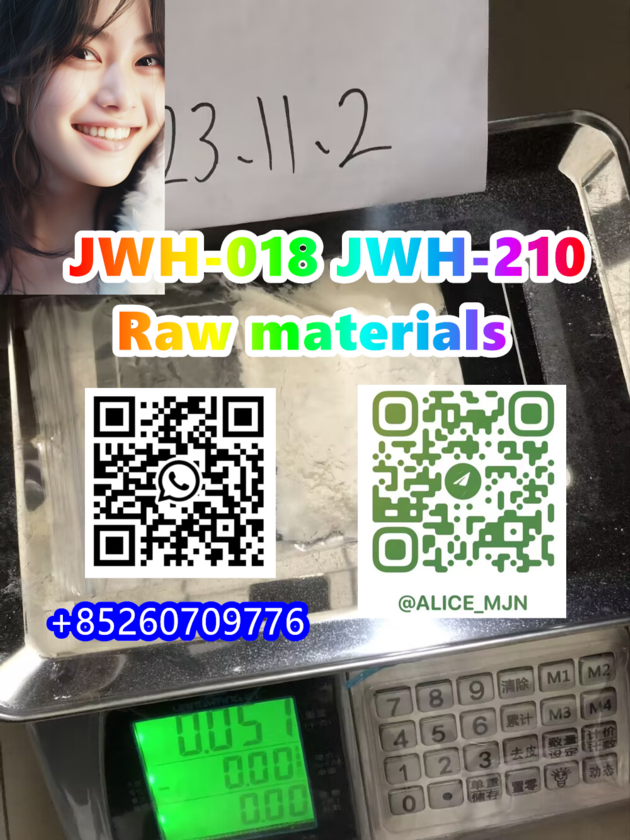 raw materials 	 JWH-018 JWH-210