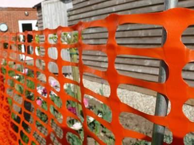Oval Plastic Barrier Mesh