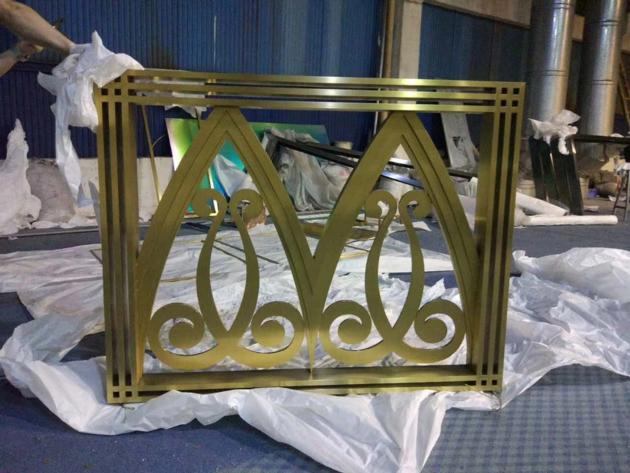 Decorative Metal Handrail For Casino KTV