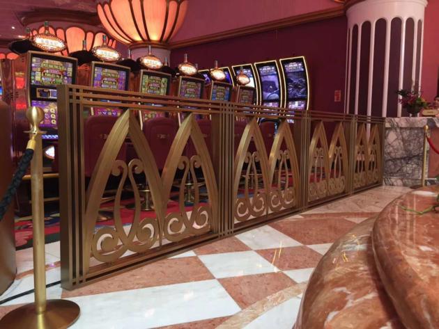 Decorative Metal Handrail For Casino KTV