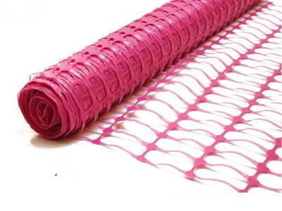 Pink Barrier Fencing Mesh