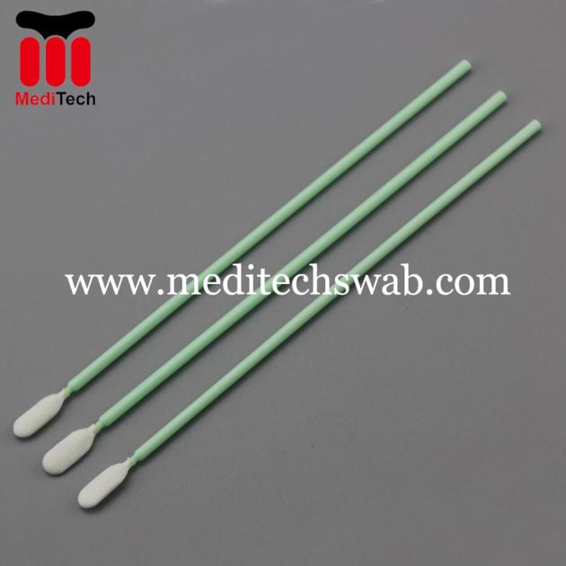 6″ POLYESTER CLEANROOM SWABS WITH LONG HANDLE
