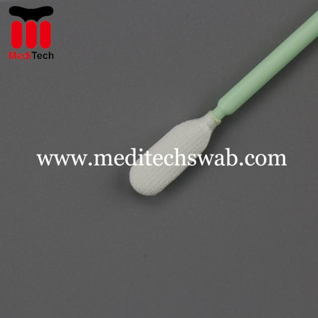 Medium PP Handle light antistatic cleanroom polyester swab PS766