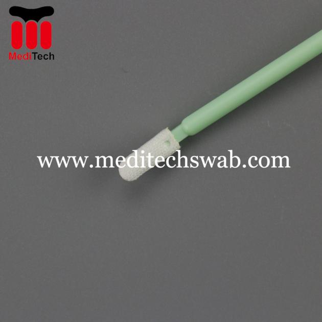 Knitted Polyerster Low Particle Elbow Head White Cleanroom Swab