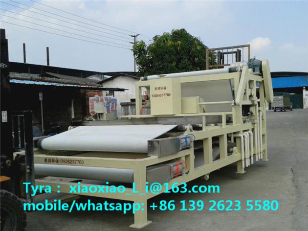 Water Treatment Plant Sludge Dewatering Filter