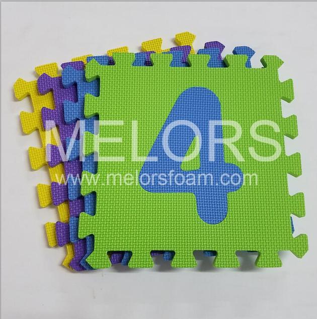 Melors Kids Alphabet Puzzle Interlocking Eva Foam Floor Play Mat