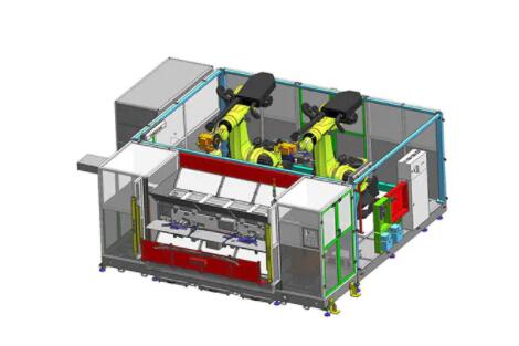 Robot sawing and milling system