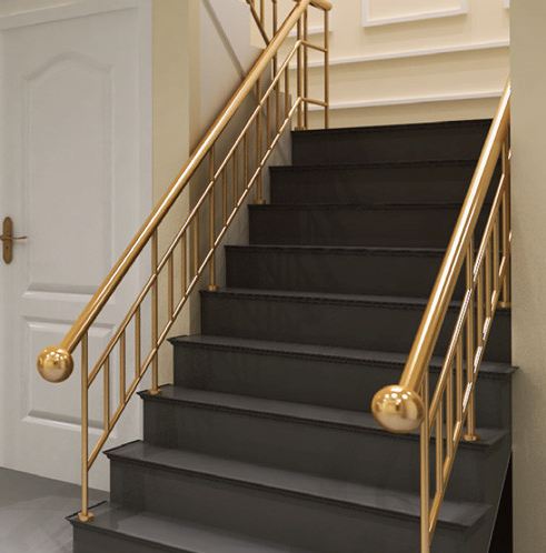 Gold Stainless Steel Handrail