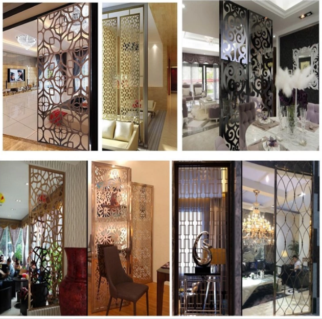 Indoor Decorative Laser Cut Stainless Steel