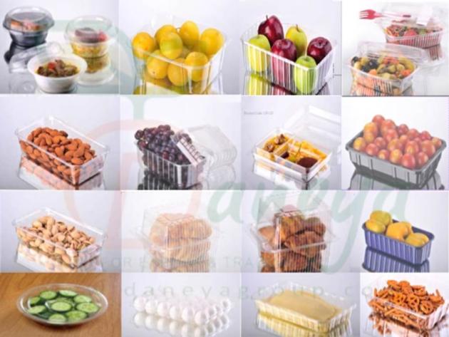 PP PET Plastic Food Containers