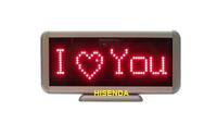 LED board LED display led programmable sign LED screen Red 16*48 Pixel 210*110*20mm