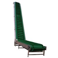 Large angle belt conveyor 