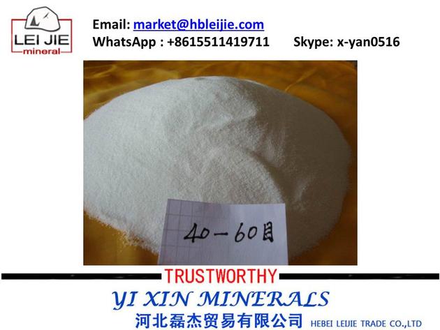 quartz sand / silica sand