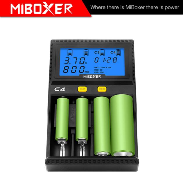 Miboxer C4 18650 Charger 4 Bays