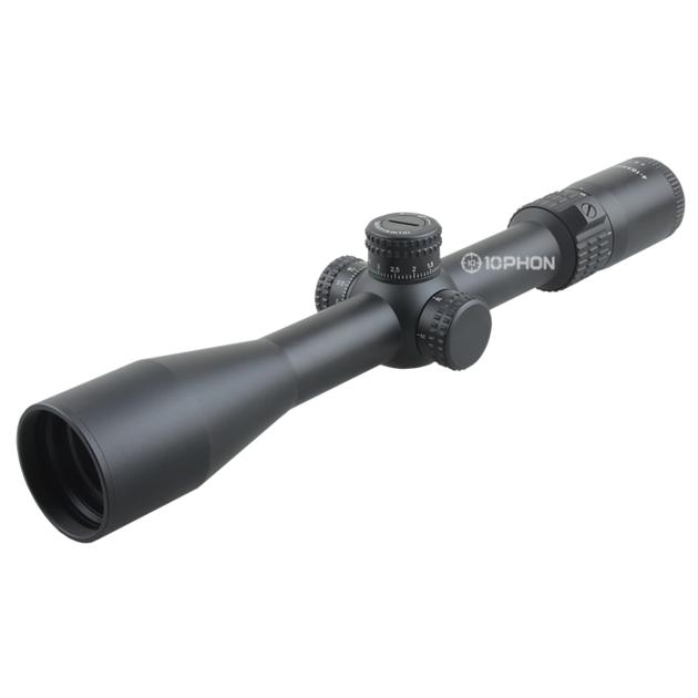Rifle scope 10PHON DES 4-16x44 First Focal Plane Hunting Scope with 1/10MIL MRAD Etched glass VPA-MF