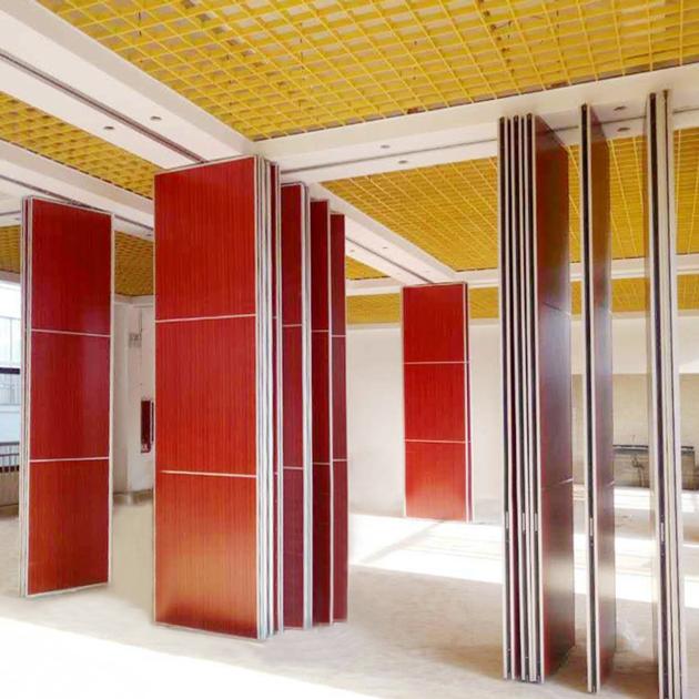 Hanging System Wooden finished Sound Proofing Flexible Acoustic Partition Dividers