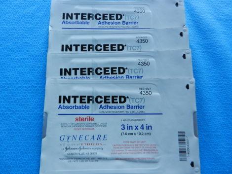 Ethicon Gynecare Interceed Absorbable Adhesion Barrier