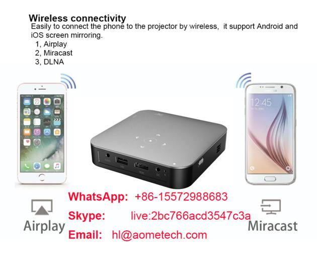 S200 Portable Projector Android 7 1