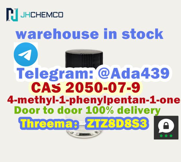 Factory supply CAS 2050-07-9 4-methyl-1-phenylpentan-1-one Telegram: Ada439 Threema：ZTZ8D8S3