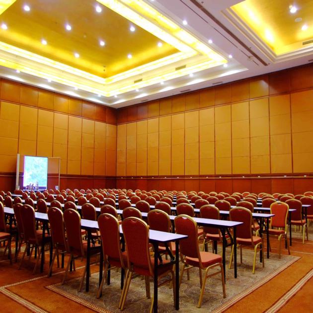 Sliding Movable Wooden Acoustic Soundproof Multilayer