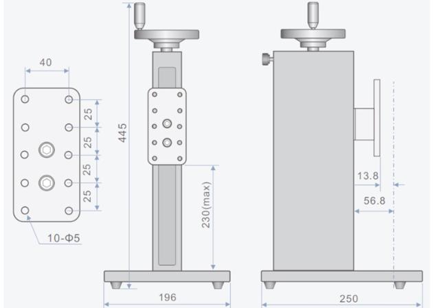 EST FG1V Motorized Force Measurement Test