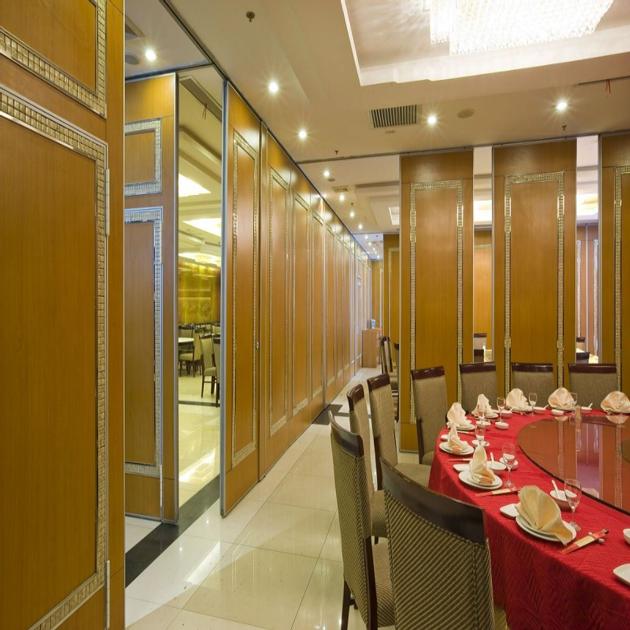 Acoustic Sound Proofing Movable Office Partition with Sliding Doors