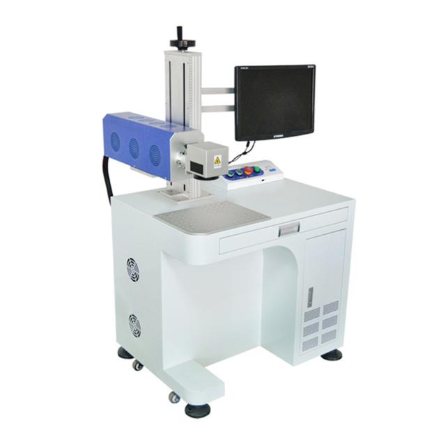 RF Metal Co2 Laser Marking Co2 Laser Engraving Machine Price For Ceramic, Animal Tag, Food Package B