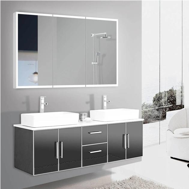 Custom Mirror & Cabinets