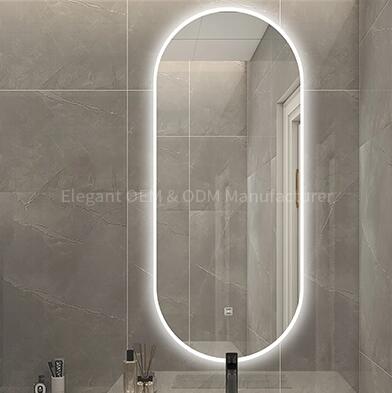 LAM-691 Frameless Vanity Mirror With Lights