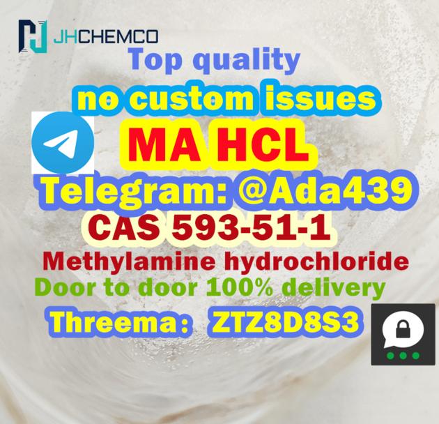 CAS 593-51-1 Methylamine hydrochloride Telegram: Ada439 Threema：ZTZ8D8S3