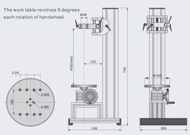 EST TT2 Manual Torque Test Stand