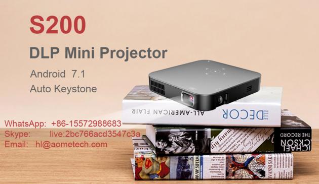 S200 Portable Projector Android 7 1