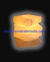 Himalayan salt wax candle holders