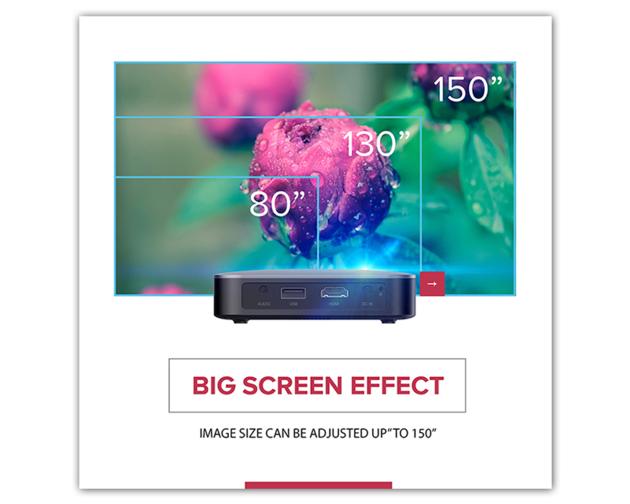 S200 Portable Projector Android 7 1