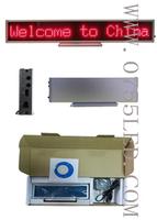 LED screen indoor LED message board signs LED billboard 16*128 Pixel Red color 340*54*12MM
