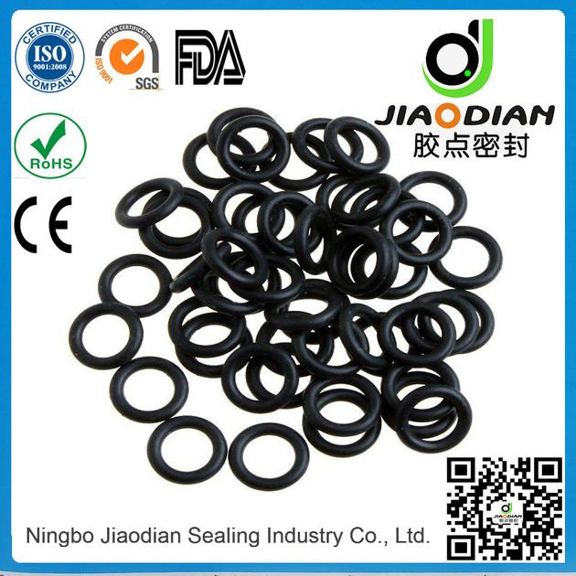 NBR Oring of Size Range as 568, JIS2401 on Short Lead Time with SGS CE RoHS FDA Cetified (O-RINGS-00
