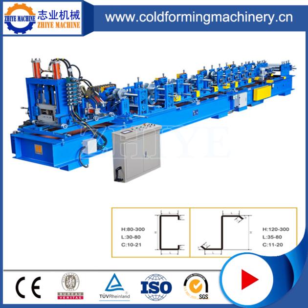 C Z Purlin Cold Forming Machines Price