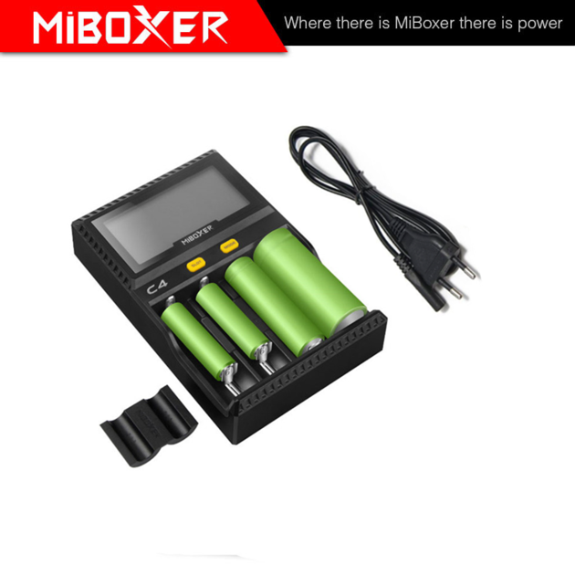 Miboxer C4 18650 Charger 4 Bays